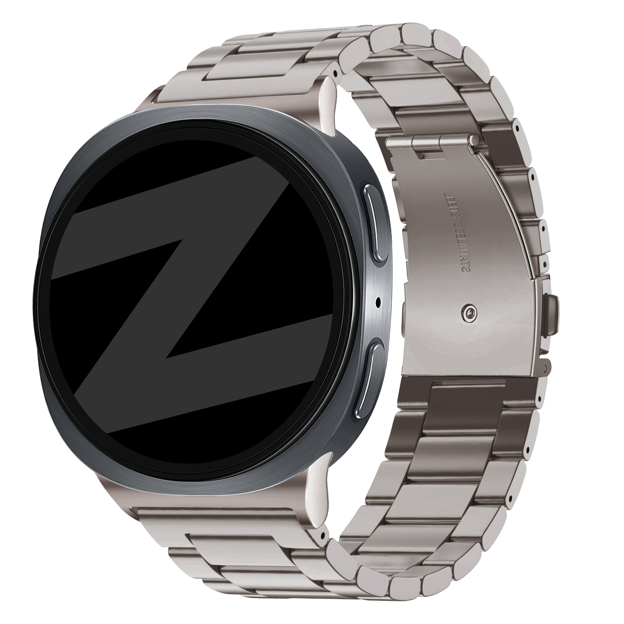 Bandz Samsung Galaxy Watch 8 Classic Stahlarmband 'Classic' (Titan)