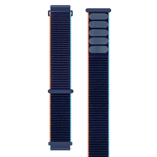 Suunto Run nylon bandje (marine blauw)