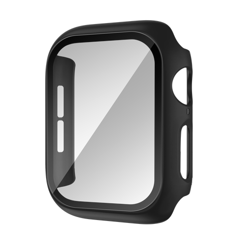 Bandz Coque PC avec verre Apple Watch 10 & 11 (noir)