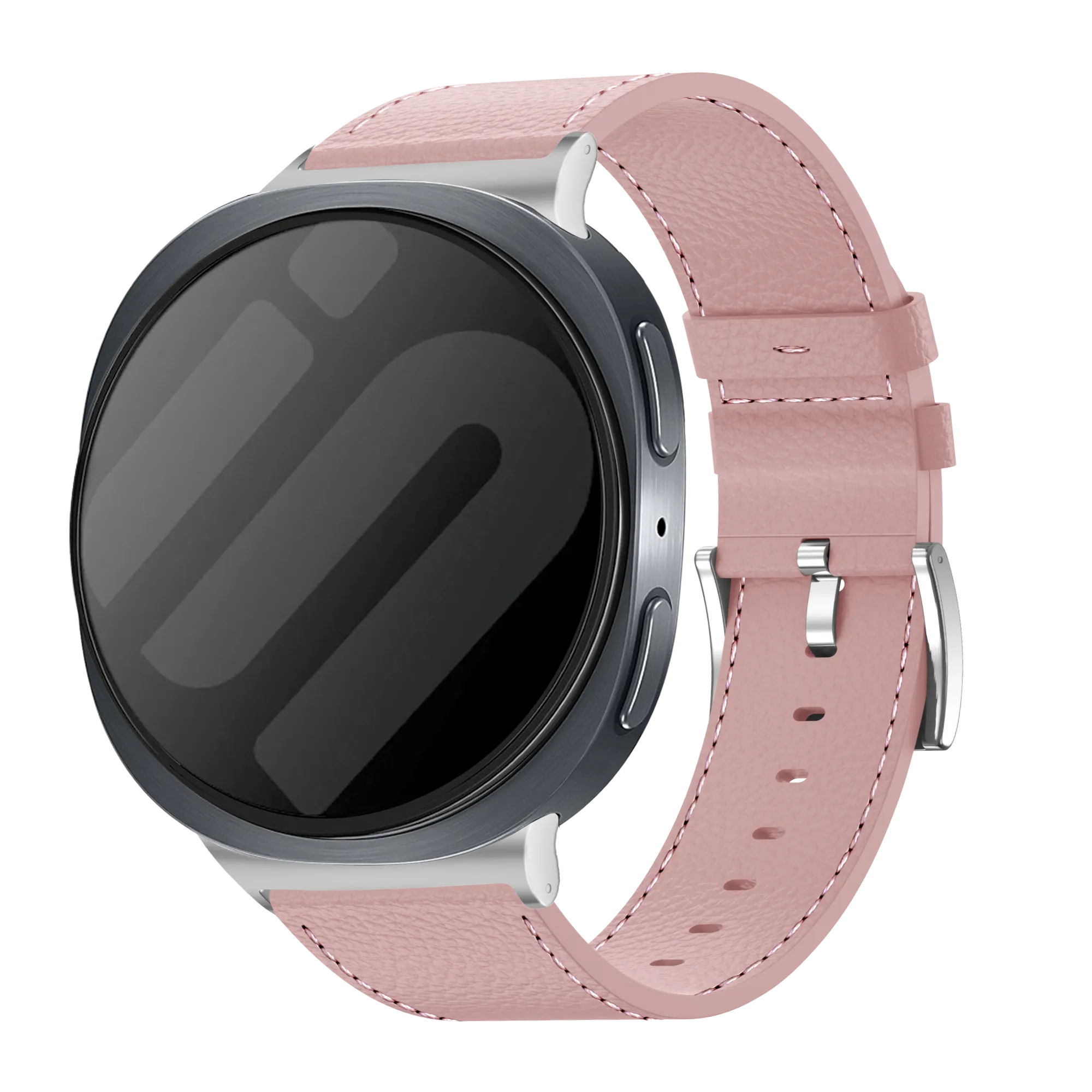 Samsung Galaxy Watch 8 - 40mm Leather Grain Strap (Pink)
