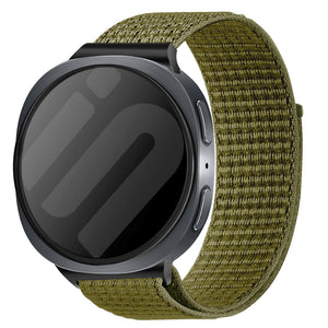 Bracelet nylon Samsung Galaxy Watch 8 - 44mm (olive)
