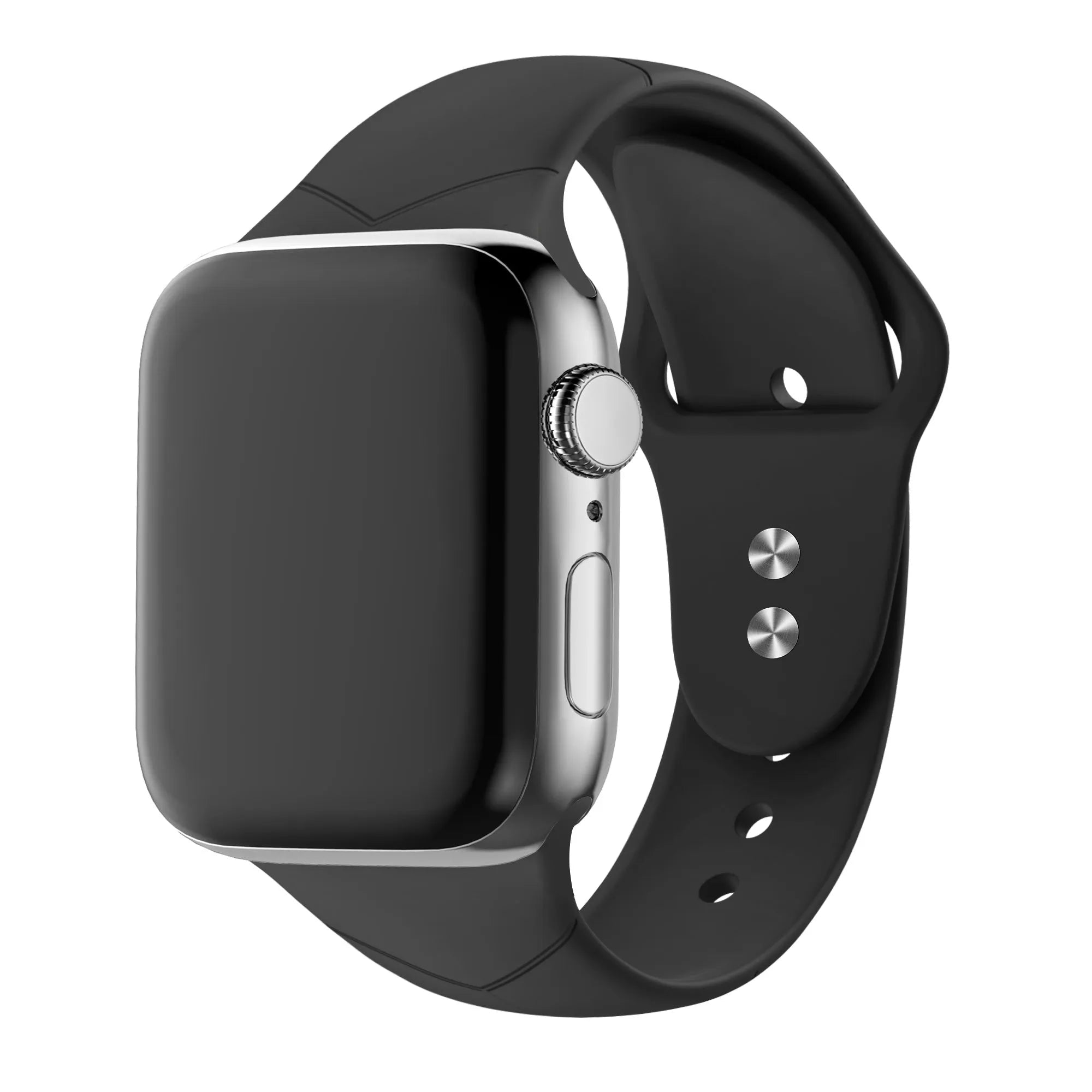 BALR. Correa deportiva Hexagons Apple Watch (negra)