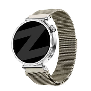 Bandz Huawei Watch GT 7 - 41mm Milanese Strap 'Easy Fit' (Starlight)