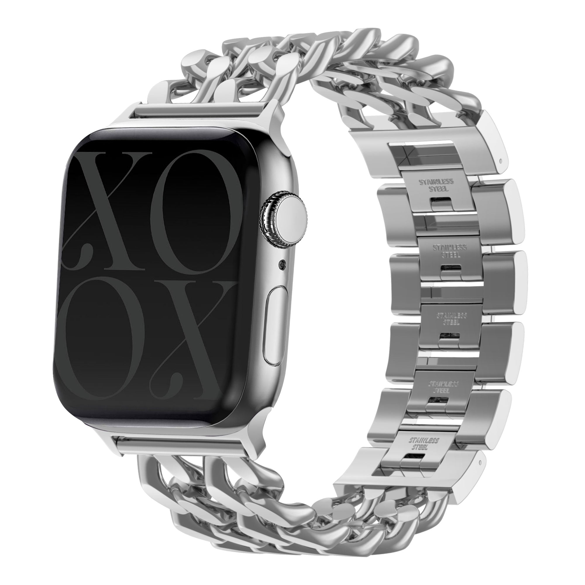 Correa acero cadena Apple Watch xoxo Wildhearts - 38/40/41/42mm (plata)