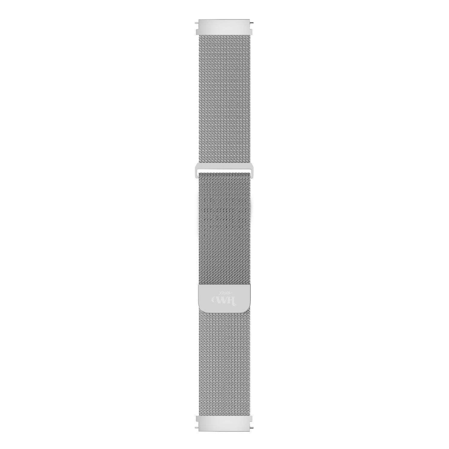 xoxo Wildhearts Fossil Gen 5e 44mm Milanese Strap (Silver)