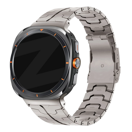 Bandz Samsung Galaxy Watch Ultra titanium band 'Iron' (titanium)