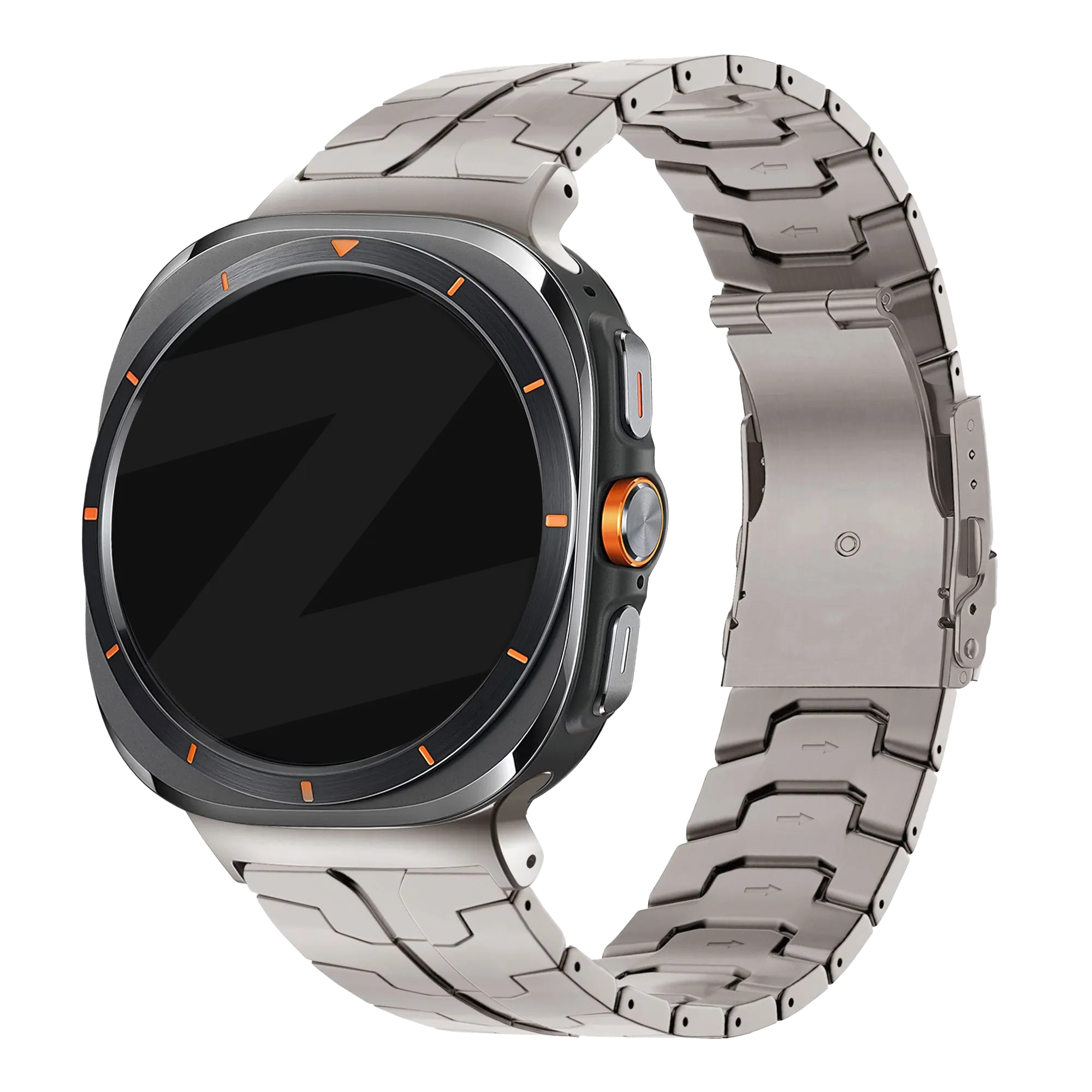 Bandz Samsung Galaxy Watch Ultra titanium band 'Iron' (titanium)