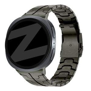 Bandz Samsung Galaxy Watch 8 - 44mm Steel Strap 'Iron' (Graphite)