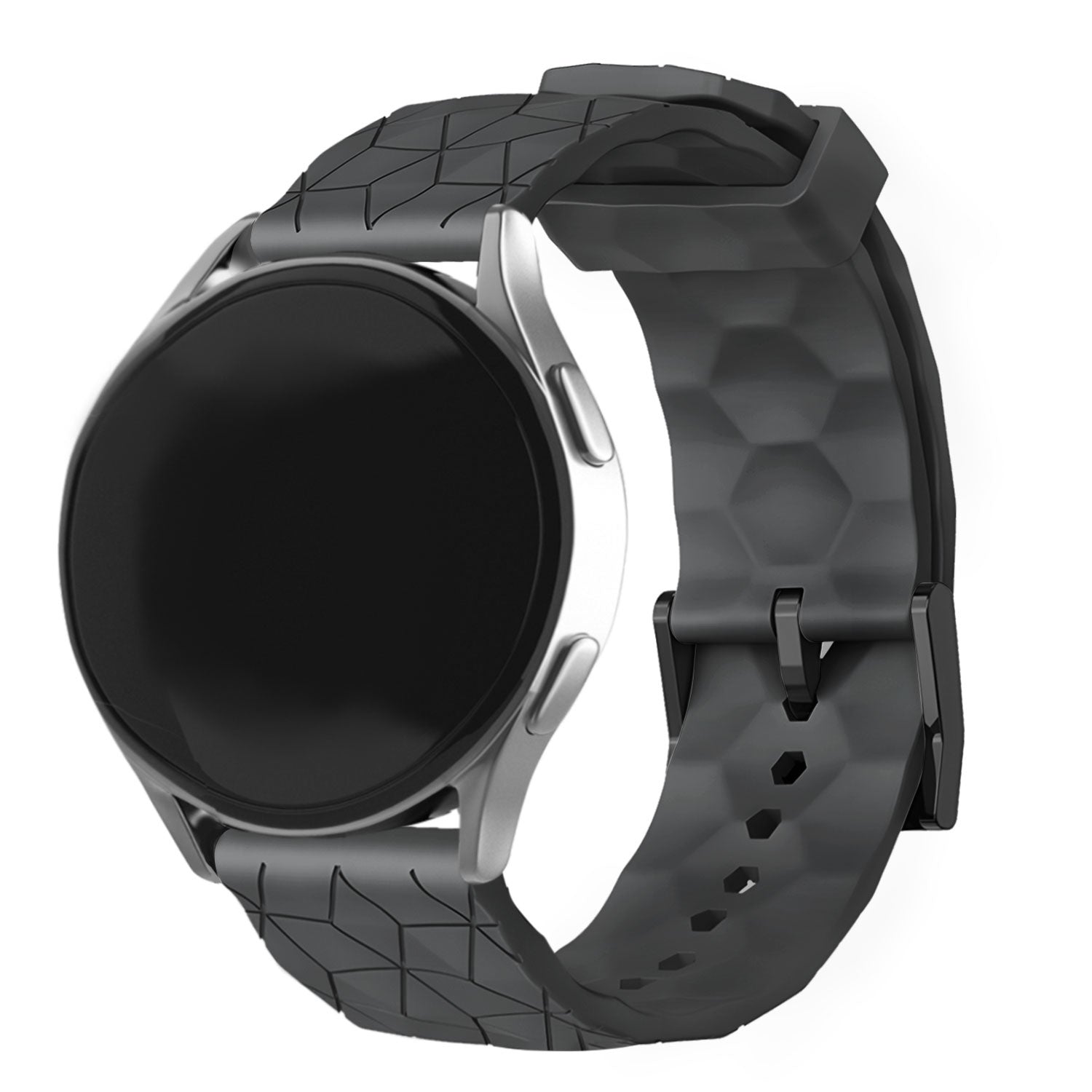 Withings ScanWatch Nova Silicone Hexa Strap (Black)