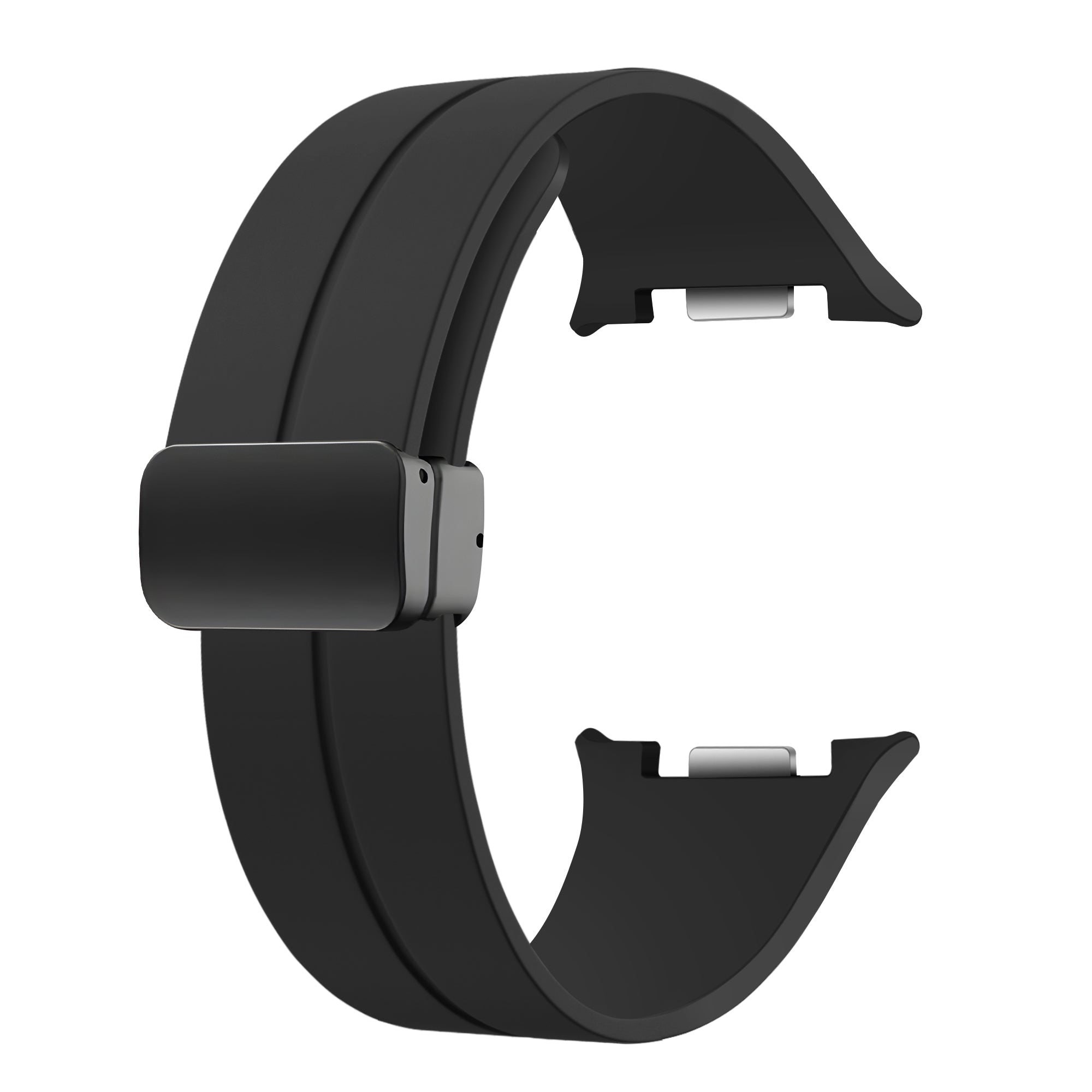 Correa silicona con hebilla Samsung Galaxy Watch 8 - 44mm (negro)