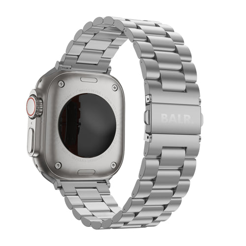 BALR Bracelet titane Apple Watch Ultra (argent)