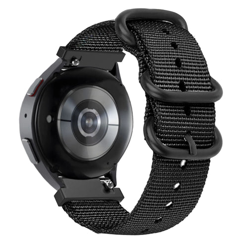 Bandz Levowatch Tiny Buckled Nylon Strap (Black)