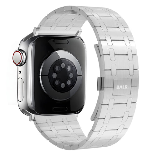 BALR Bracelet acier inoxydable Apple Watch Ultra (argent)