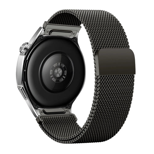 Bandz Huawei Watch GT 7 Pro Milanese Strap 'Easy Fit' (Titanium Grey)