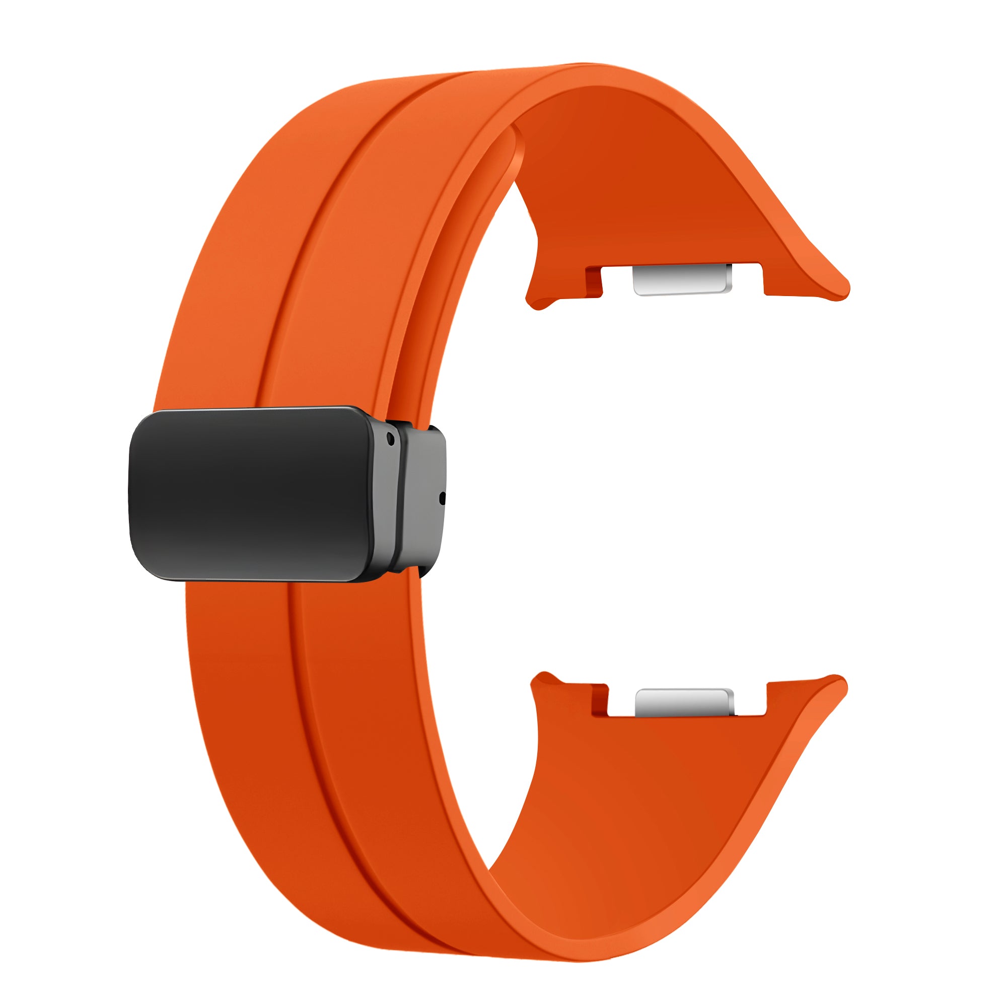 Correa silicona con hebilla Samsung Galaxy Watch 8 - 44mm (naranja)