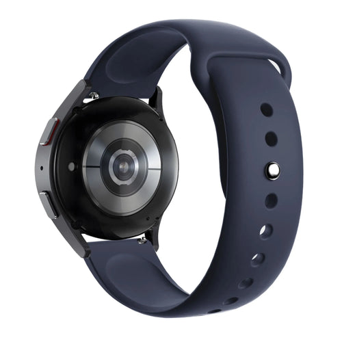 Bandz Correa deportiva 'Deluxe' Pebble Round 2 - 20mm (azul oscuro)