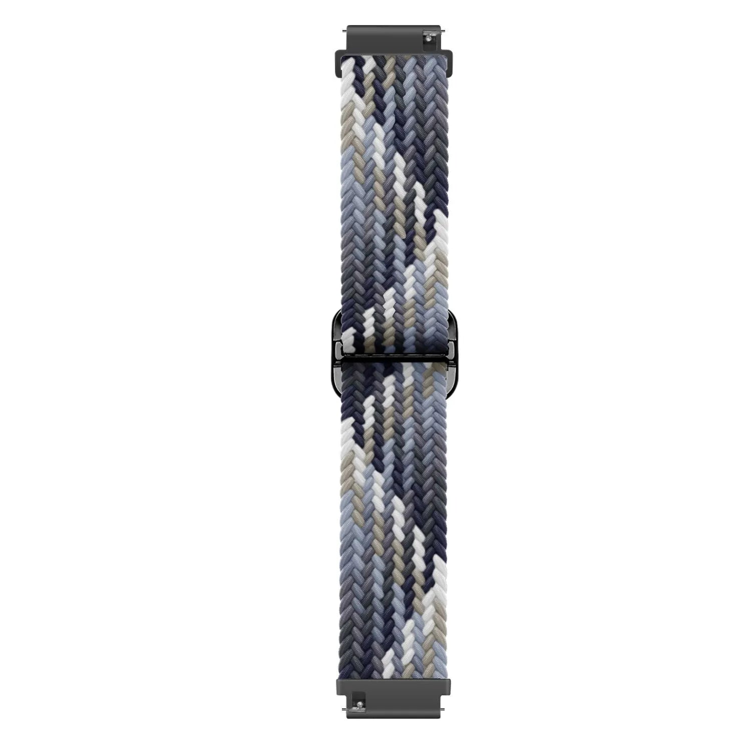 Amazfit GTR Mini Adjustable Braided Strap (Black/White)