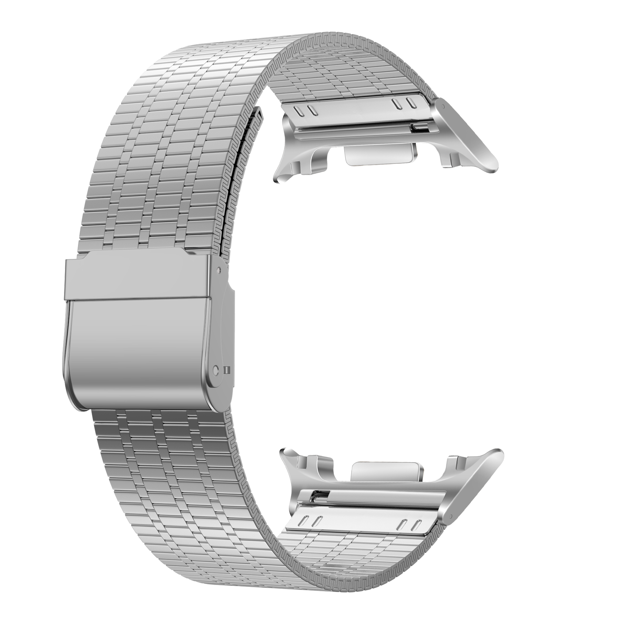 Samsung Galaxy Watch 8 - 44mm Feines Stahlarmband (Silber)