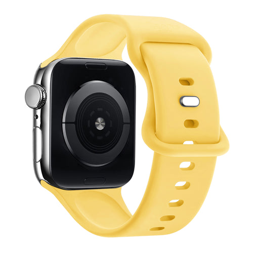 xoxo Wildhearts Apple Watch Silikonarmband (Gelb)