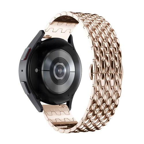 Bandz Bracelet acier 'Dragon' Levowatch Tiny (or rose)