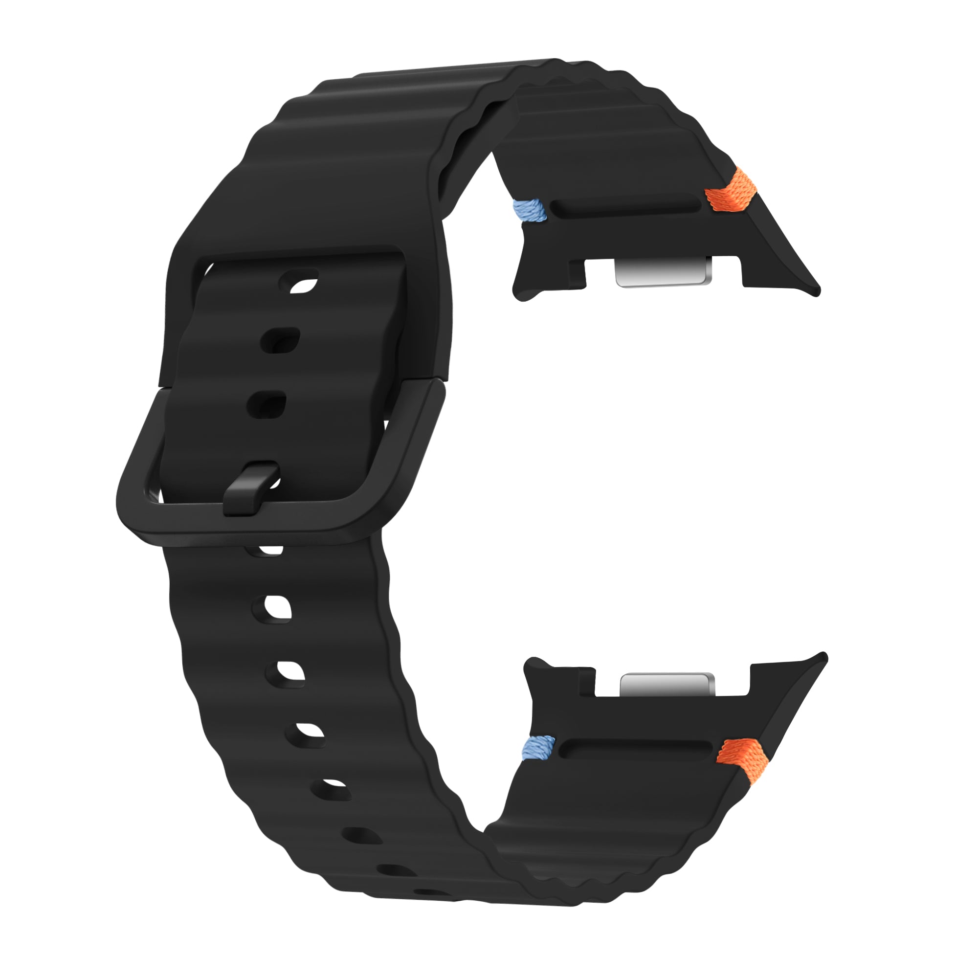 Correa silicona Wave Samsung Galaxy Watch 8 - 40mm (negro)