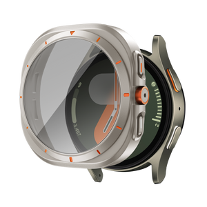 Bandz Samsung Galaxy Watch 7 - 44mm Square PC-Gehäuse mit Glass (Titan)