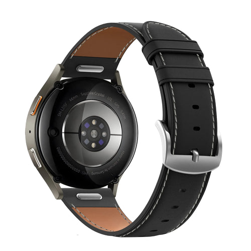 Bandz Levowatch Eve Leather Strap 'Easy Fit' (Black)
