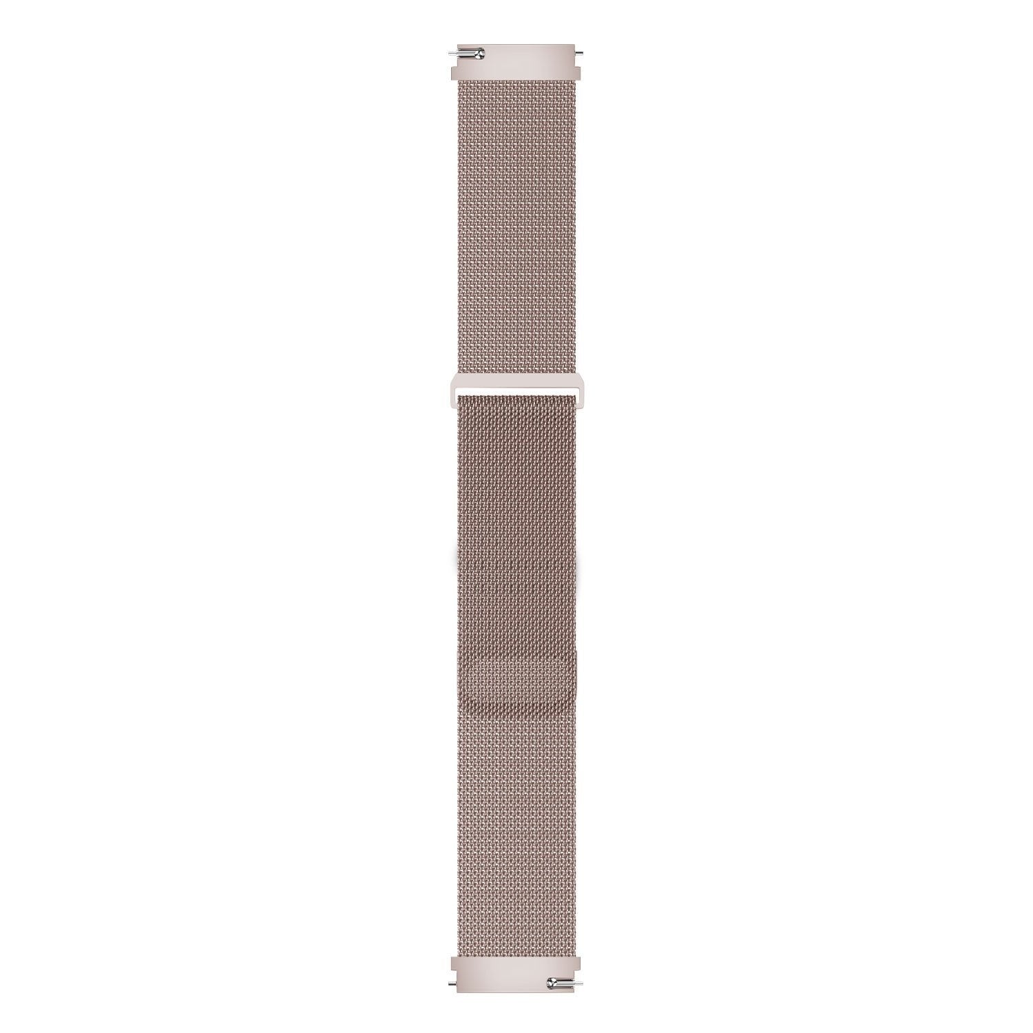xoxo Wildhearts Fossil Gen 5e 44mm Milanese Strap (Rose Pink)