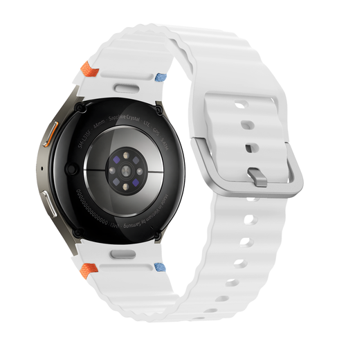 Bandz Correa Wave 'Easy Fit' Samsung Galaxy Watch 5 - 40mm (blanco)