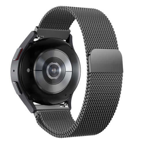 Bandz OnePlus Watch 3 Milanese Loop Armband (Schwarz)