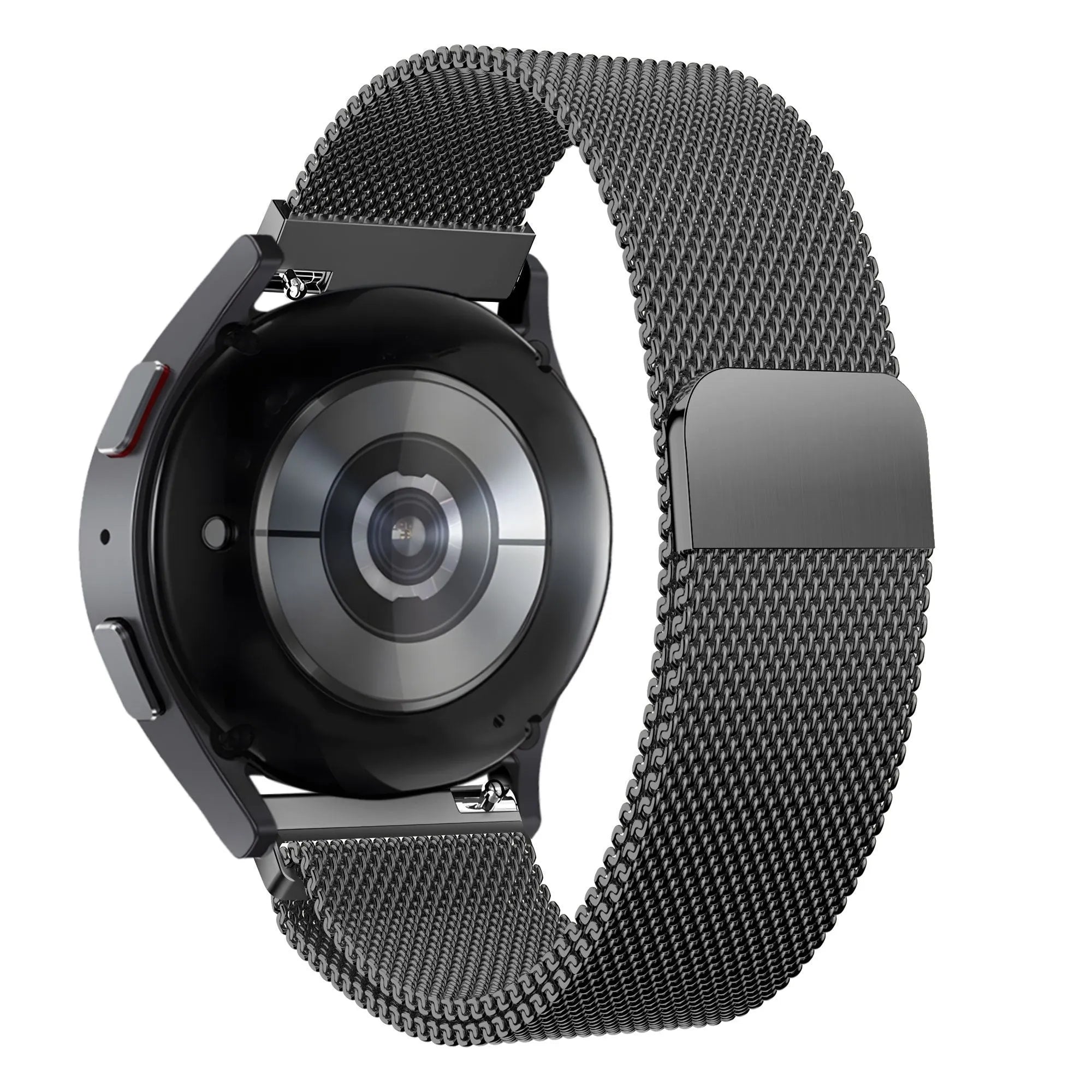 Bandz OnePlus Watch 3 Milanese Loop Armband (Schwarz)