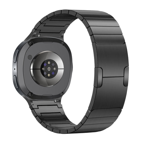 Bandz Samsung Galaxy Watch 8 - 40mm Titanarmband 'One Bead' (Schwarz)