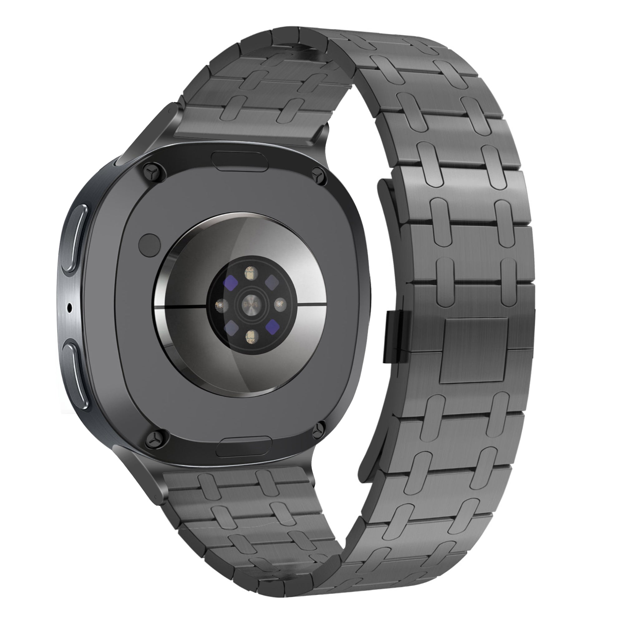 Bandz Samsung Galaxy Watch 8 - 40mm Stahl Armband 'Royal' (Schwarz)