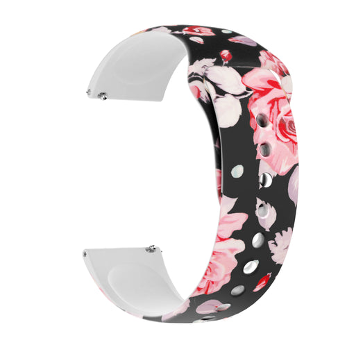 Bandz Coros Pace 2 Silikonarmband 'Flowers'