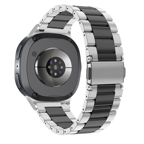 Bandz Bracelet acier 'Classic' Samsung Galaxy Watch 8 Classic (argent/noir)