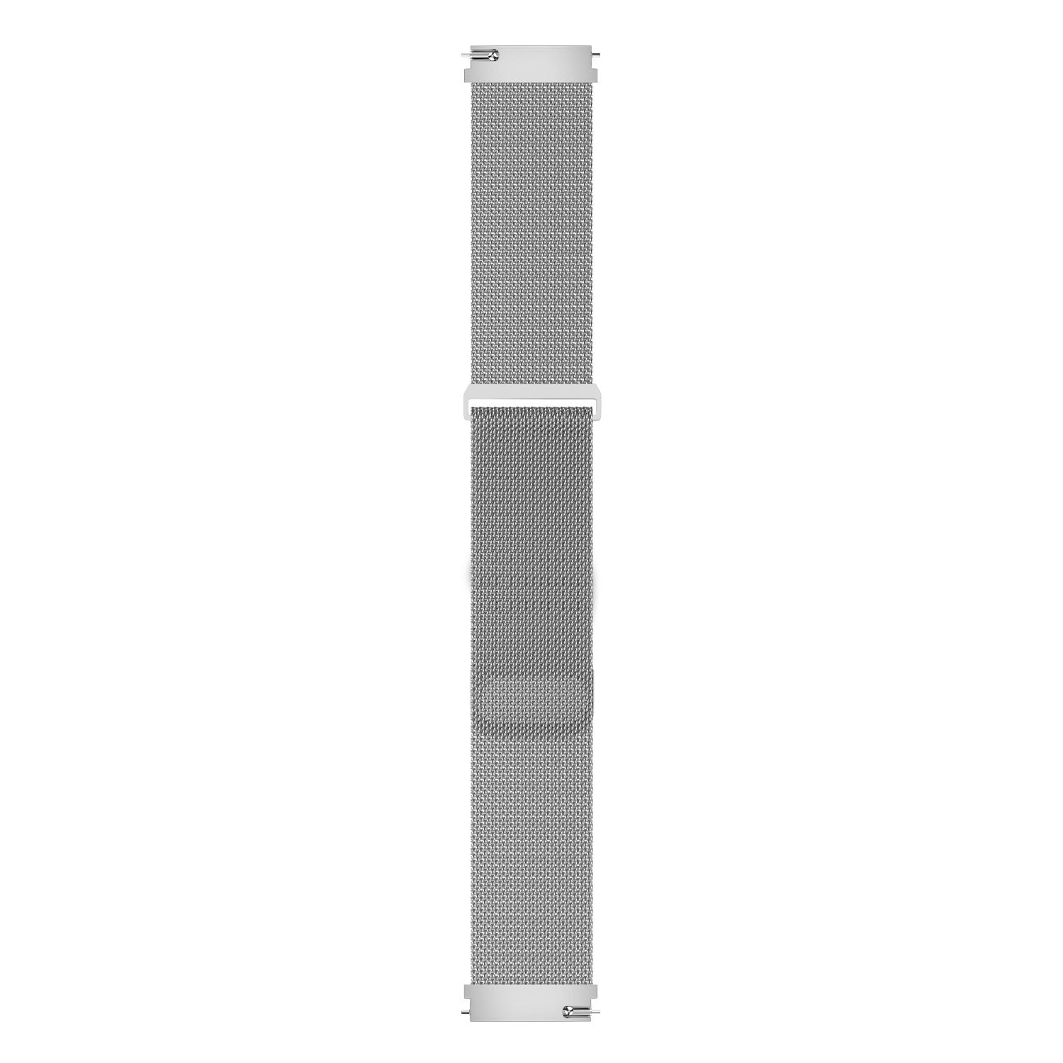 xoxo Wildhearts Fossil Gen 5e 44mm Milanese Strap (Silver)