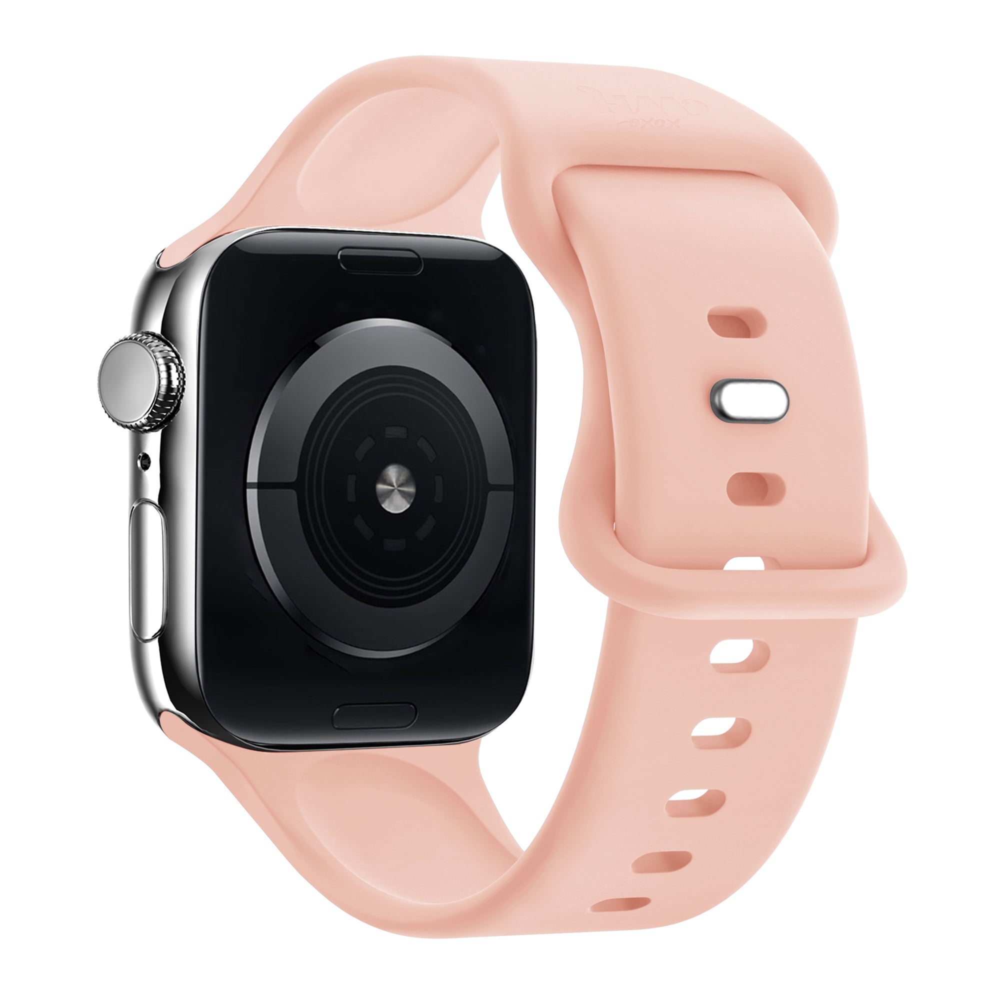 xoxo Wildhearts Apple Watch Silikonarmband (Hellrosa)