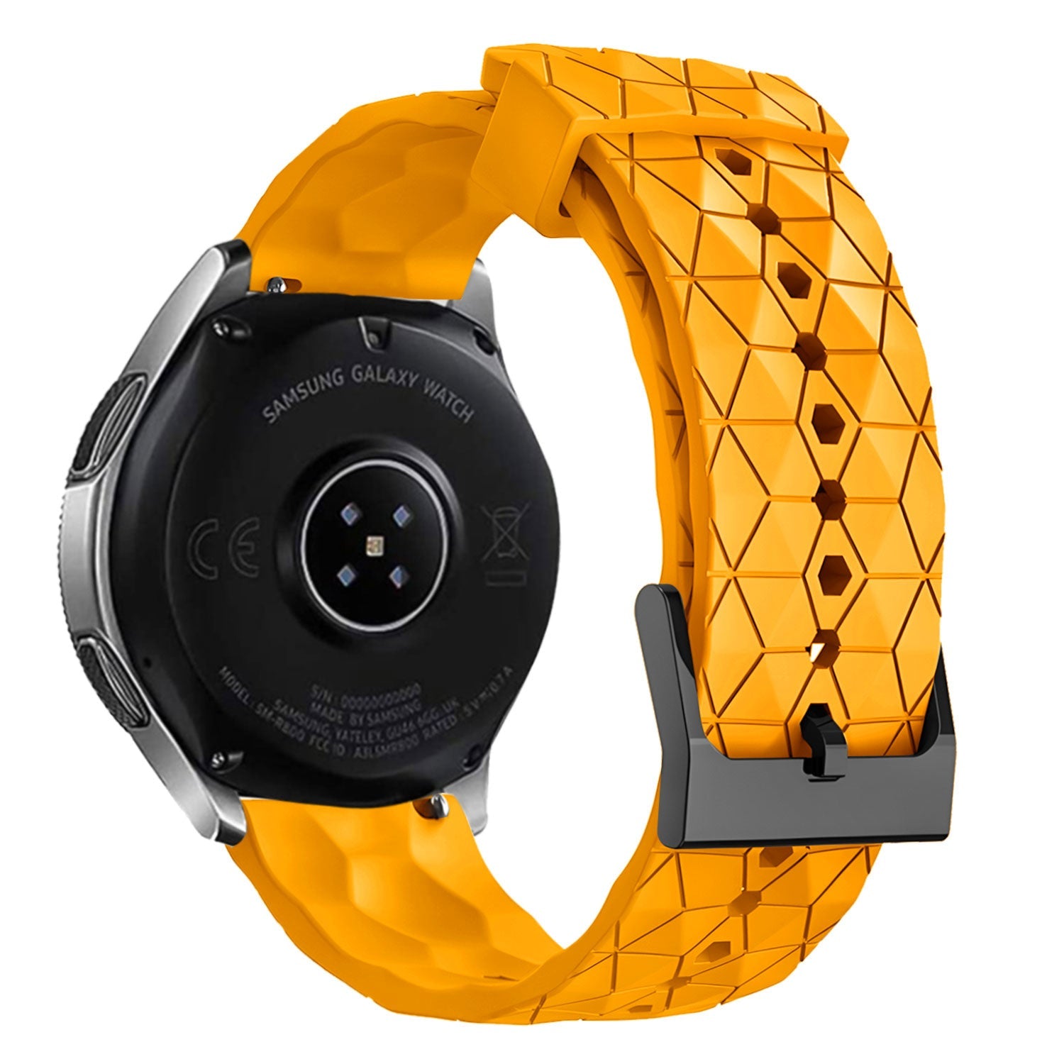 Amazfit Cheetah (Pro) Silicone Hexa Strap (Orange)