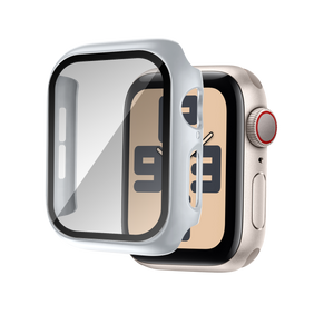 Bandz Apple Watch 10/11 PC Case with Glass (Silver)