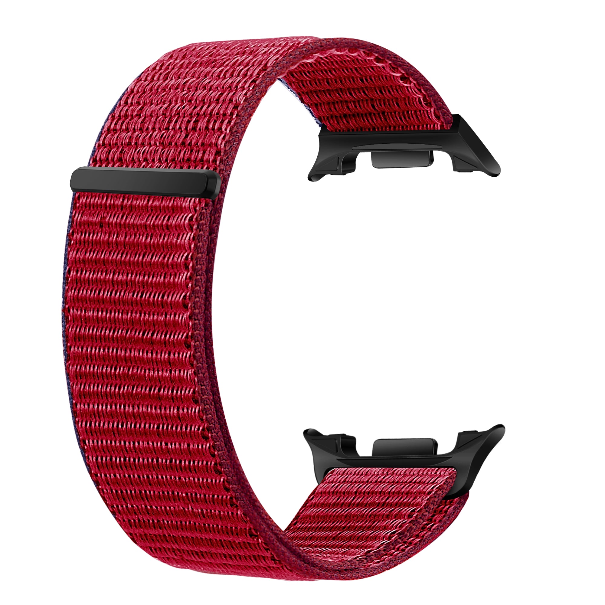 Correa nylon Samsung Galaxy Watch 8 - 44mm (rojo mix)