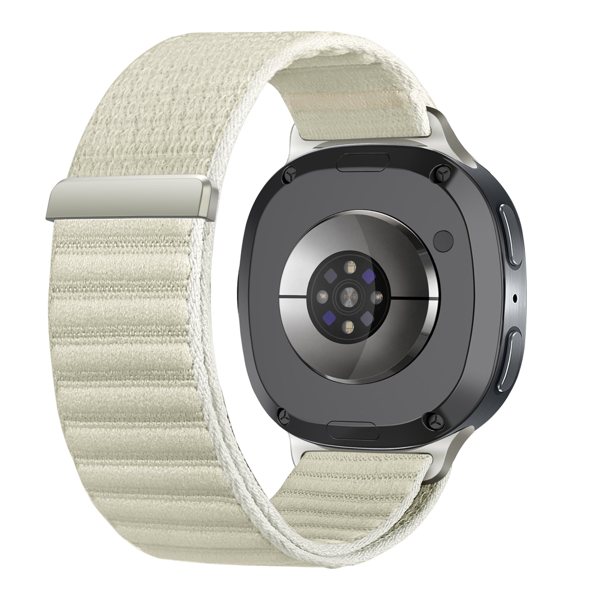 Samsung Galaxy Watch 8 - 40mm Wave Nylon Strap (Starlight)
