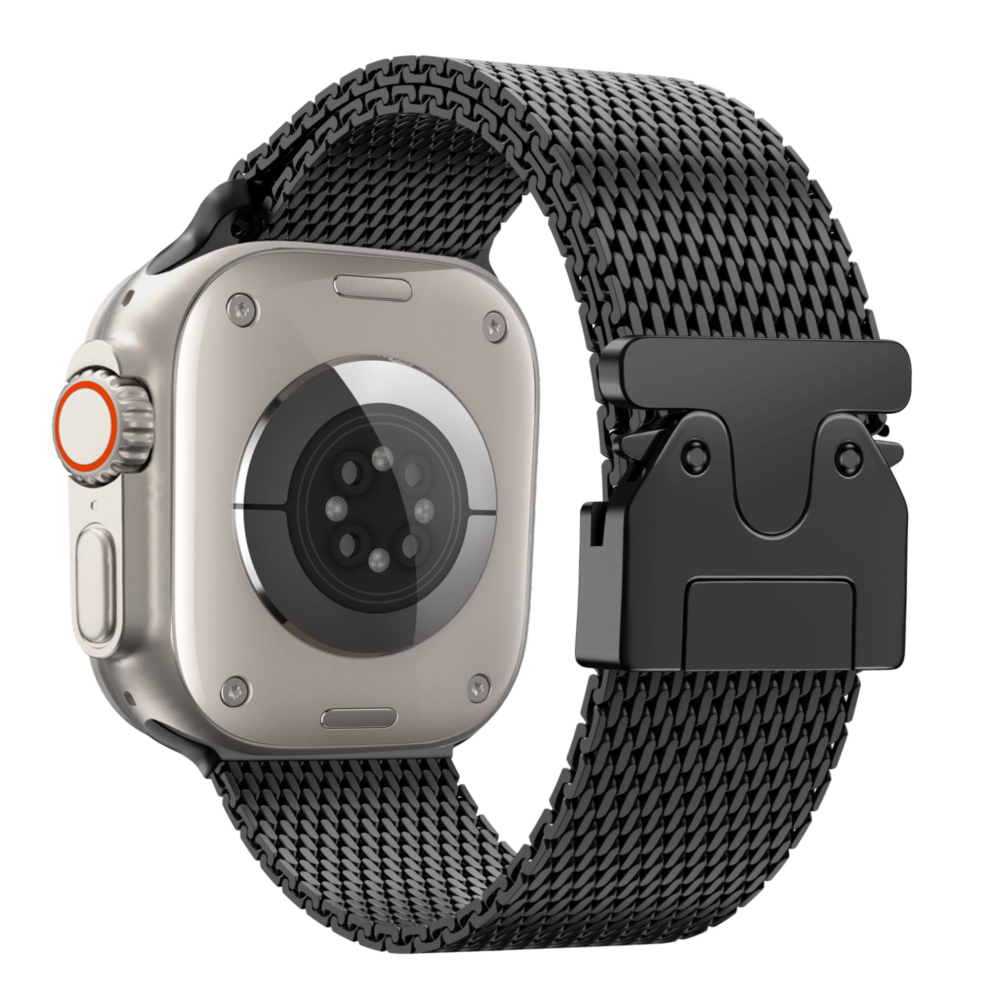 Bandz Correa Milanesa Loop con P-buckle Apple Watch (negra)