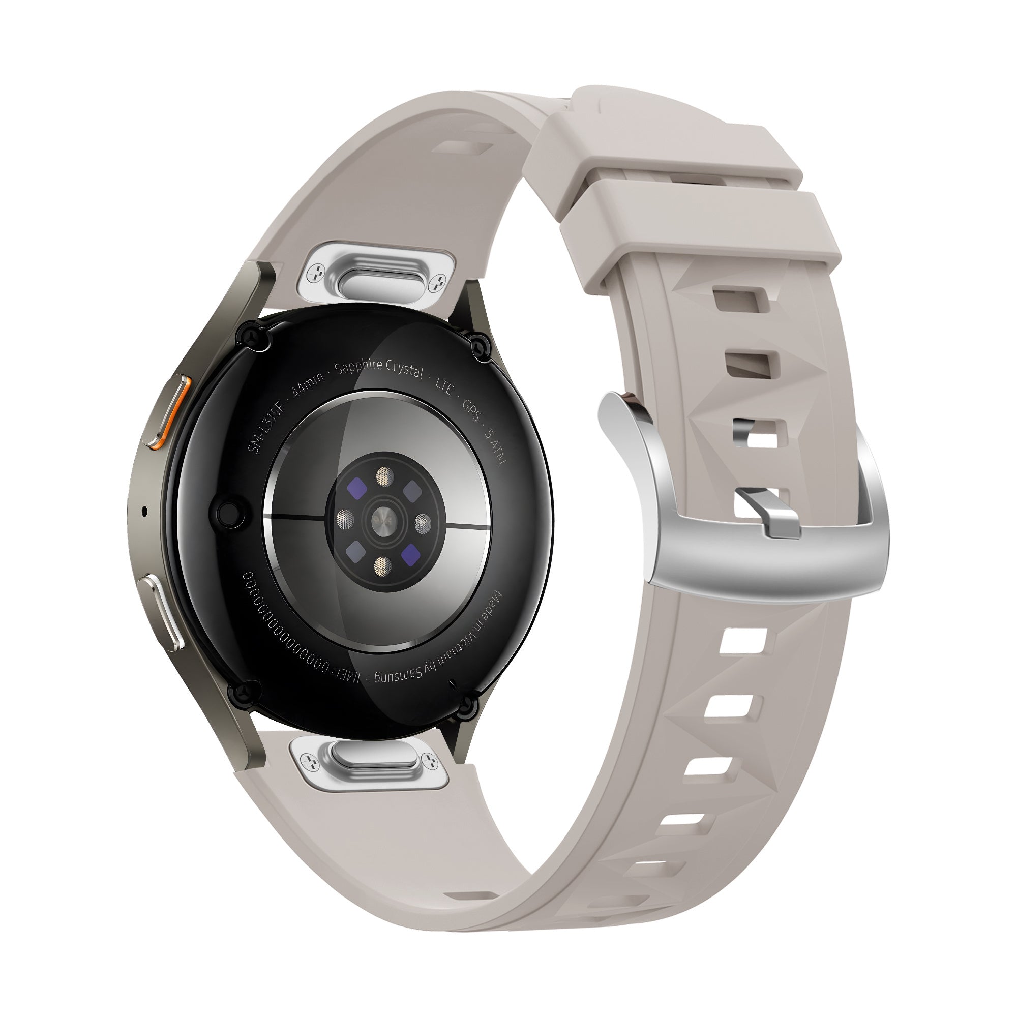 Bandz Correa silicona 'Easy Fit' Huawei Watch GT 5 Pro - 42mm (blanco estrella)