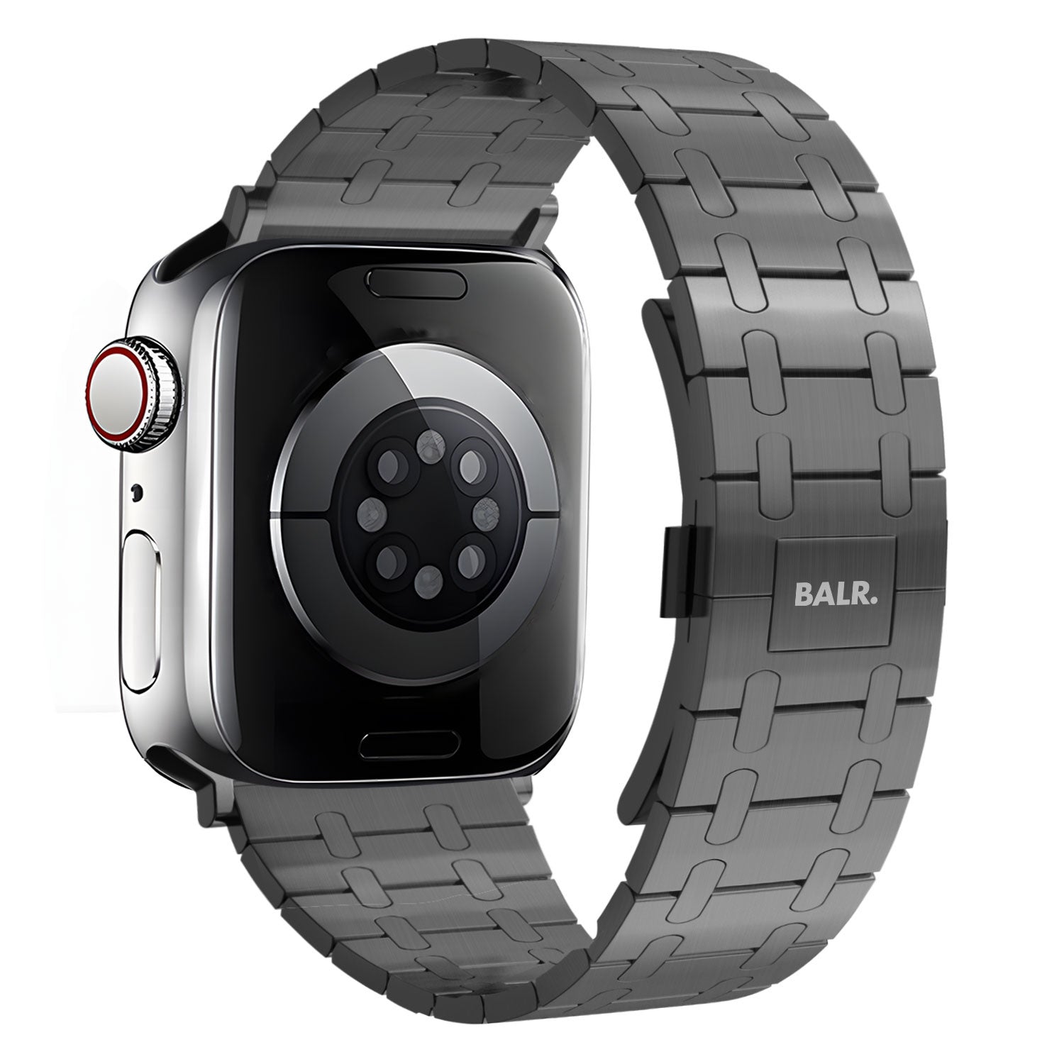 Balr. Apple Watch Edelstahl-Armband (Schwarz)