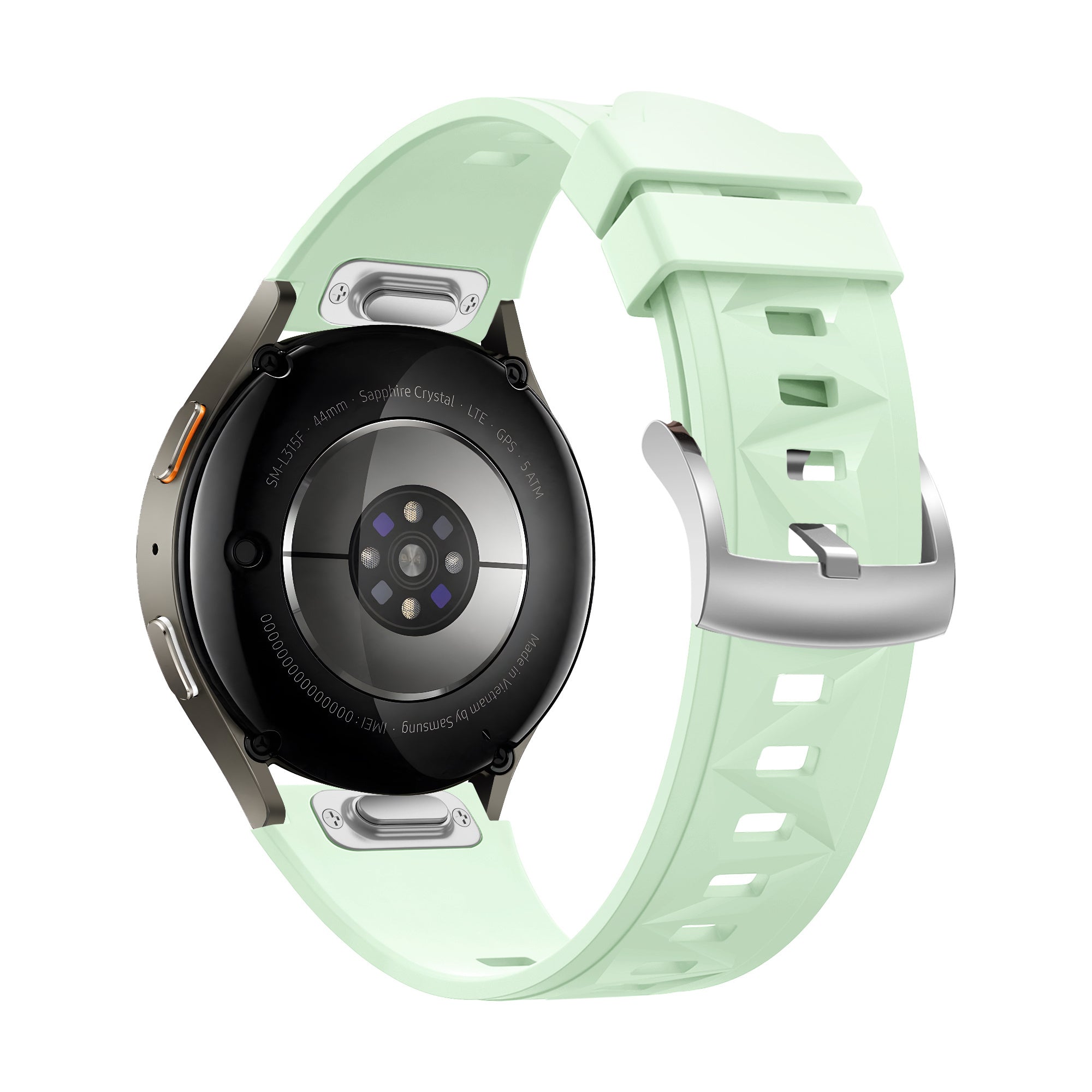 Bandz Correa silicona 'Easy Fit' Huawei Watch GT 5 Pro - 42mm (verde claro)