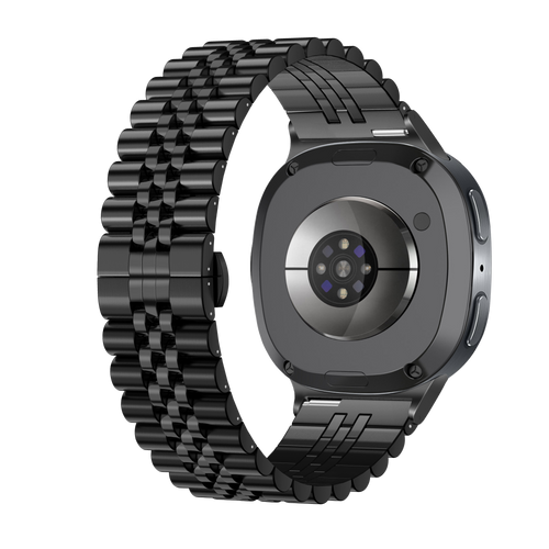 Samsung Galaxy Watch 8 - 44mm Jubilee Steel Strap (Black)