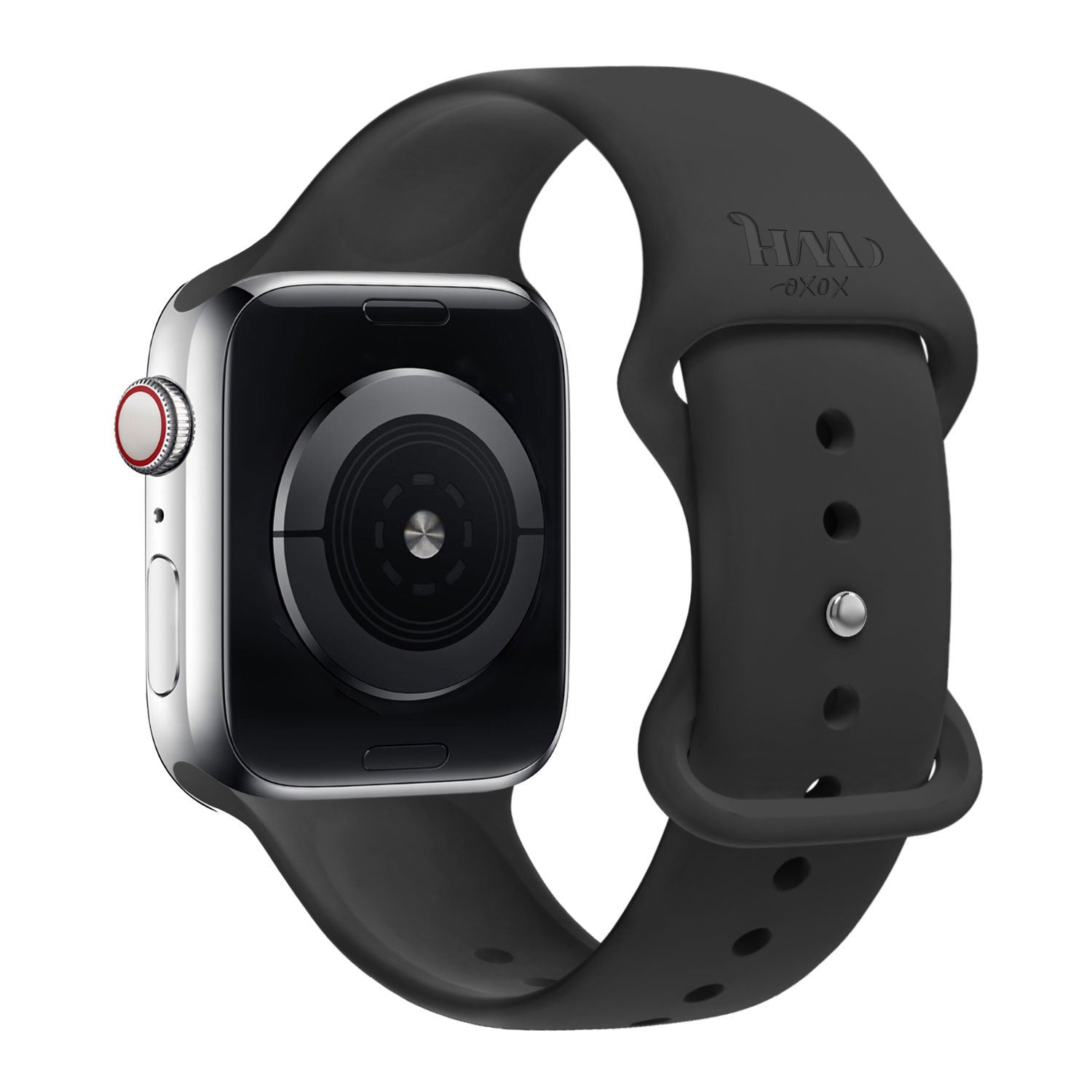 Correa silicona xoxo Wildhearts Apple Watch (negro)