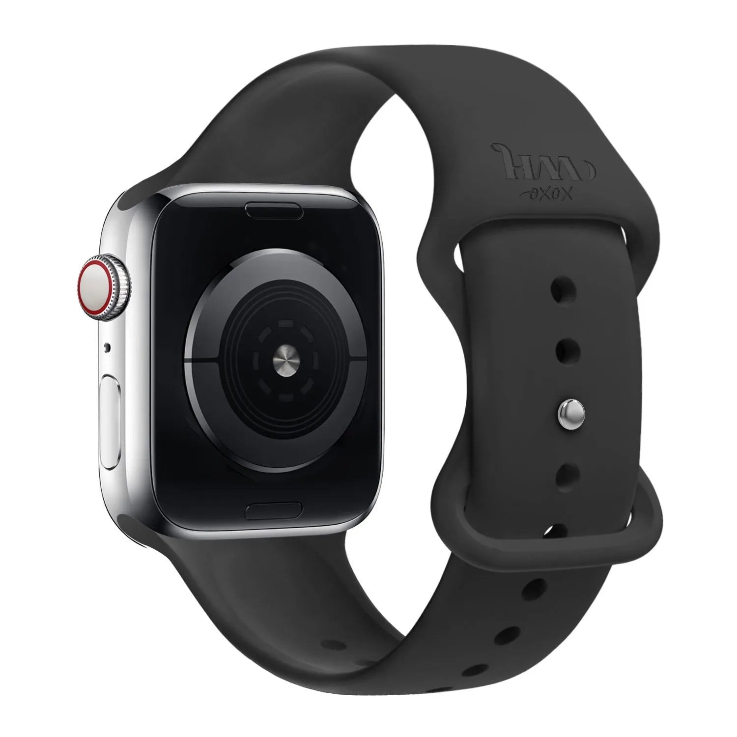 Correa silicona xoxo Wildhearts Apple Watch (negro)
