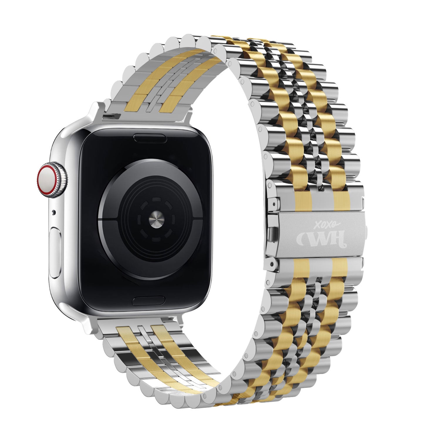 Correa acero xoxo Wildhearts Apple Watch (plateado/dorado)