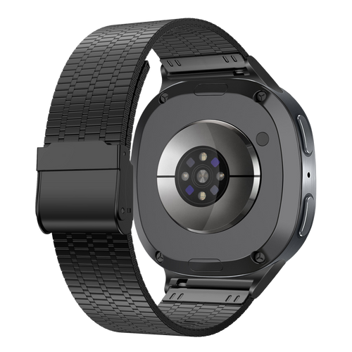Samsung Galaxy Watch 8 Classic Feines Stahlarmband (Schwarz)